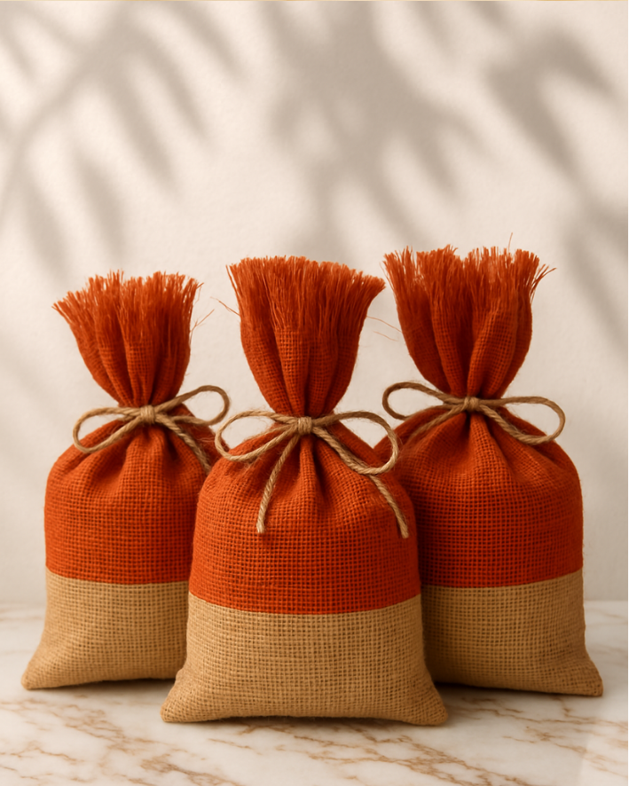 JUTE POUCHES 10